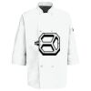 Eight Pearl Button Chef Coat with Thermometer Pocket Thumbnail