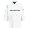 Eight Pearl Button Chef Coat with Thermometer Pocket Thumbnail