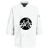 Eight Pearl Button Chef Coat with Thermometer Pocket Thumbnail