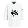 Eight Pearl Button Chef Coat with Thermometer Pocket Thumbnail