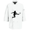 Eight Pearl Button Chef Coat with Thermometer Pocket Thumbnail