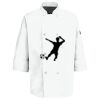 Eight Pearl Button Chef Coat with Thermometer Pocket Thumbnail