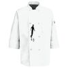 Eight Pearl Button Chef Coat with Thermometer Pocket Thumbnail
