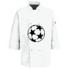Eight Pearl Button Chef Coat with Thermometer Pocket Thumbnail