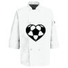 Eight Pearl Button Chef Coat with Thermometer Pocket Thumbnail