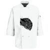 Eight Pearl Button Chef Coat with Thermometer Pocket Thumbnail