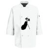 Eight Pearl Button Chef Coat with Thermometer Pocket Thumbnail