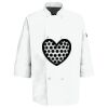 Eight Pearl Button Chef Coat with Thermometer Pocket Thumbnail