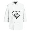 Eight Pearl Button Chef Coat with Thermometer Pocket Thumbnail
