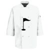 Eight Pearl Button Chef Coat with Thermometer Pocket Thumbnail