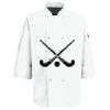 Eight Pearl Button Chef Coat with Thermometer Pocket Thumbnail