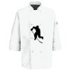 Eight Pearl Button Chef Coat with Thermometer Pocket Thumbnail