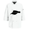 Eight Pearl Button Chef Coat with Thermometer Pocket Thumbnail
