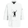 Eight Pearl Button Chef Coat with Thermometer Pocket Thumbnail