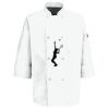 Eight Pearl Button Chef Coat with Thermometer Pocket Thumbnail