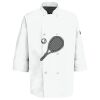 Eight Pearl Button Chef Coat with Thermometer Pocket Thumbnail