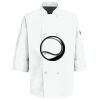 Eight Pearl Button Chef Coat with Thermometer Pocket Thumbnail