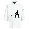 Eight Pearl Button Chef Coat with Thermometer Pocket Thumbnail