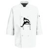 Eight Pearl Button Chef Coat with Thermometer Pocket Thumbnail