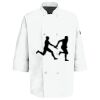 Eight Pearl Button Chef Coat with Thermometer Pocket Thumbnail