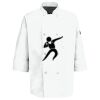 Eight Pearl Button Chef Coat with Thermometer Pocket Thumbnail