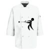 Eight Pearl Button Chef Coat with Thermometer Pocket Thumbnail