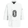Eight Pearl Button Chef Coat with Thermometer Pocket Thumbnail