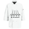 Eight Pearl Button Chef Coat with Thermometer Pocket Thumbnail