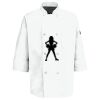 Eight Pearl Button Chef Coat with Thermometer Pocket Thumbnail