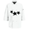 Eight Pearl Button Chef Coat with Thermometer Pocket Thumbnail