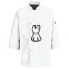Eight Pearl Button Chef Coat with Thermometer Pocket Thumbnail