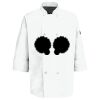 Eight Pearl Button Chef Coat with Thermometer Pocket Thumbnail