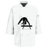 Eight Pearl Button Chef Coat with Thermometer Pocket Thumbnail