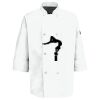 Eight Pearl Button Chef Coat with Thermometer Pocket Thumbnail