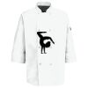 Eight Pearl Button Chef Coat with Thermometer Pocket Thumbnail