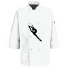 Eight Pearl Button Chef Coat with Thermometer Pocket Thumbnail