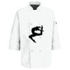 Eight Pearl Button Chef Coat with Thermometer Pocket Thumbnail