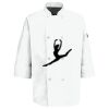 Eight Pearl Button Chef Coat with Thermometer Pocket Thumbnail