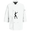 Eight Pearl Button Chef Coat with Thermometer Pocket Thumbnail