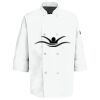 Eight Pearl Button Chef Coat with Thermometer Pocket Thumbnail