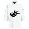 Eight Pearl Button Chef Coat with Thermometer Pocket Thumbnail