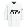 Eight Pearl Button Chef Coat with Thermometer Pocket Thumbnail