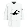 Eight Pearl Button Chef Coat with Thermometer Pocket Thumbnail