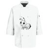 Eight Pearl Button Chef Coat with Thermometer Pocket Thumbnail