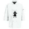 Eight Pearl Button Chef Coat with Thermometer Pocket Thumbnail