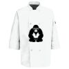 Eight Pearl Button Chef Coat with Thermometer Pocket Thumbnail