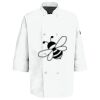 Eight Pearl Button Chef Coat with Thermometer Pocket Thumbnail