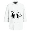 Eight Pearl Button Chef Coat with Thermometer Pocket Thumbnail