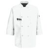 Eight Pearl Button Chef Coat with Thermometer Pocket Thumbnail