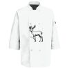 Eight Pearl Button Chef Coat with Thermometer Pocket Thumbnail
